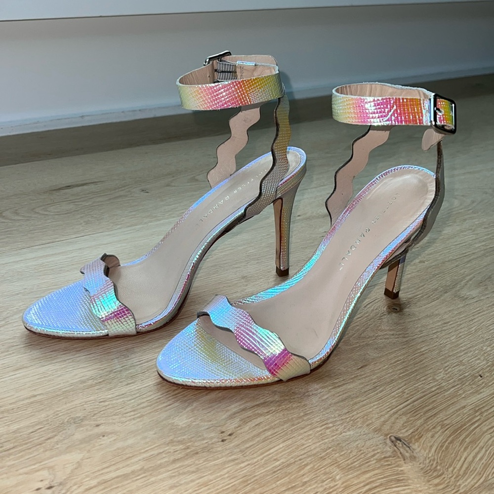 Loeffler Randall Multicolor Scalloped Heels